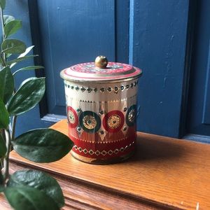 Antique Metal Canister